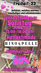 Freiheit-22 Stylische, warme, weiche Damenmode in Mettmann Das Video zeigt eine Auswahl meiner zusammengestellten Outfits von August 2025 - Titel : Rino&Pelle Herbstware. ich freue mich auf euren Besuch. Liebe Grüße Aynur #mode #mettmann #fashion #boutique #modefreiheit #mettmanncity #shopmettmann #modenschau #aimodel #kimodel