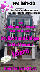 Freiheit-22 Stylische, warme, weiche Damenmode in Mettmann Das Video zeigt eine Auswahl meiner zusammengestellten Outfits von Juni 2026 - Titel : Mettmanner Schützenfest. ich freue mich auf euren Besuch. Liebe Grüße Aynur #mode #mettmann #fashion #boutique #modefreiheit #mettmanncity #shopmettmann #modenschau #aimodel #kimodel