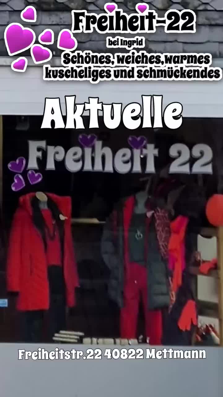 Freiheit-22 Mode Mettmann Damenmode bei Freiheit-22.de in Mettmann