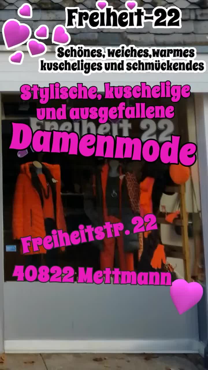 Freiheit-22 Mode Mettmann Damenmode bei Freiheit-22.de in Mettmann